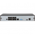 NVR1108HS-8P-S3/H 8 Channel 8MP NVR with 8 PoE Ports, Smart H.265+, HDMI and ONVIF - Dahua