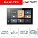 DS-KH9570-WTE1/S 10.1" IP video intercom Android 14 Wi-Fi 6 PoE 4GB RAM - Hikvision