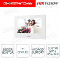 DS-KH6320Y-WTE2/White 2-wire IP video intercom 7" Touch Wi-Fi Hik-Connect - Hikvision