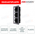 Support encastré DS-KD-ACF3/3 modules en plastique pour interphone vidéo modulaire - Hikvision