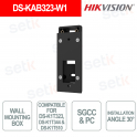 DS-KAB323-W1 30° Wall Bracket for DS-K1T323, DS-K1T344 and DS-K1T510 - Hikvision