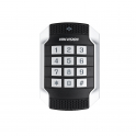 Lecteur de cartes DS-K1104MK M1 13,56 MHz avec clavier Wiegand IK10 RS-485 à 12 touches - Hikvision