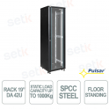 19" ZRS4266 42U 600x600 IP20 Rack Cabinet 1000 kg for CCTV, LAN and Security Systems - Pulsar