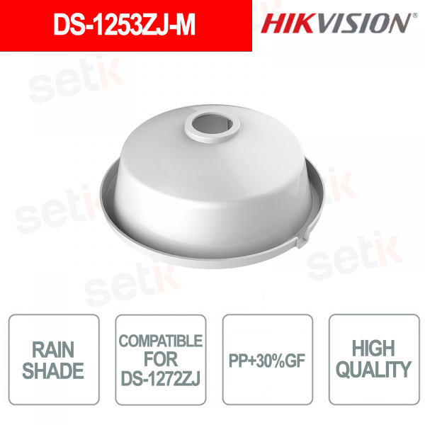 Protection anti-pluie DS-1253ZJ-M pour caméras dômes extérieures - Hikvision