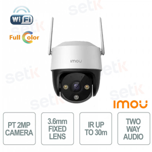 Imou Cruiser SE+ 2MP IP66 Wi-Fi Camera with 3.6mm Lens, AI, Smart Tracking, and Color Night Vision