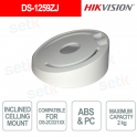 Support incliné DS-1259ZJ à 15° pour caméras dôme DS-2CD21XX en ABS+PC - Hikvision