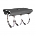 DS-1275ZJ-BJH/600mm Steel Hoop 400/600 Staffa per Radar e Traffic Unit in Acciaio Zincato SUS304 - Hikvision