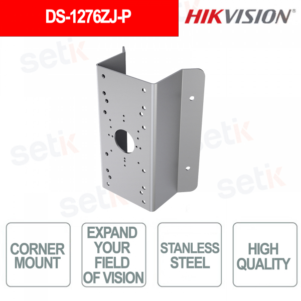 Support d'angle DS-1276ZJ-PY pour caméras de vidéosurveillance - Hikvision