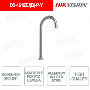 Support à col de cygne DS-1619ZJ(B)-PY pour caméras dômes PTZ - Hikvision