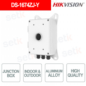 Boîtier d'alimentation en aluminium DS-1674ZJ pour intérieur/extérieur, charge maximale de 10 kg - Hikvision