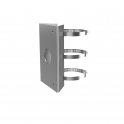 DS-1684ZJ-PY Adjustable Stainless Steel Vertical Pole Mount 67-127mm for Video Surveillance - Hikvision