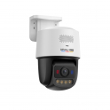Caméra PU7L 4MP PoE panoramique et inclinable, objectif 3,6 mm, IA couleur, suivi intelligent - Imou