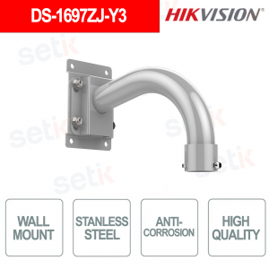 316L Stainless Steel Anti-Corrosion Wall Bracket, 8 kg Load Capacity - Hikvision