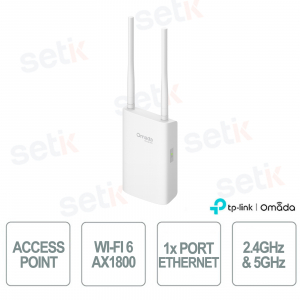 TP-Link Omada EAP603-Outdoor Access Point Wi-Fi 6 AX1800 Dual Band PoE+ Mesh IP66