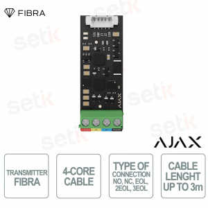 Ajax Superior Transmitter Fibra 143643.182.NC1 Modulo Integrazione Dispositivi Cablati Antifurto