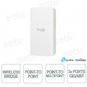 TP-Link Omada Flex Bridge 5 Wireless 5GHz 867Mbps 5km PoE IP66