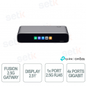 TP-Link Omada Fusion 2.5G Gateway with Cloud Controller, 5 2.5G Ports, VPN, SD-WAN and IPS/IDS