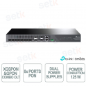 TP-Link DeltaStream DS-P7501-08 OLT 8 Porte XGS-PON GPON 100G per Reti Fibra Professionali