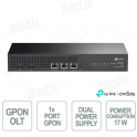 TP-Link DeltaStream DS-P7001-1 OLT GPON 1 Port 10G Split 1:128 60 km for Fiber Networks