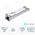 TP-Link Aginet DS-PMA-C+ Modulo SFP GPON Classe C+ Fibra SC/UPC 20 km 2,5 Gbps