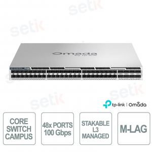 Omada S7500-48Y8C Switch Core L3 48 SFP28 25G and 8 QSFP28 100G