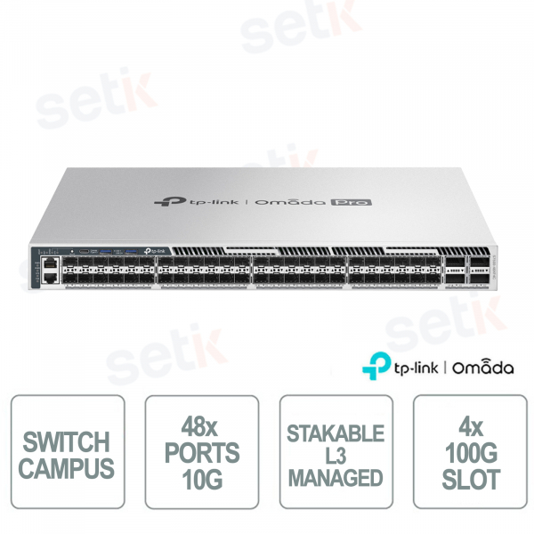 Omada S7500-48XF4C Switch L3 48 SFP+ 10G and 4 QSFP28 100G