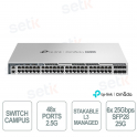 Omada S6500-48M6Y Switch L3 48 Porte 2.5G e 6 SFP28 25G