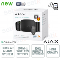 Kit de Alarma GPRS/Ethernet Inalámbrico Profesional AJAX Negro