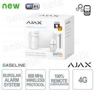 StarterKit 4G - Allarme Professionale Wireless senza fili 4G