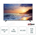 Moniteur LM55-F400N 55" 4K UHD 24/7 VA DLED HDMI 2.0 pour vidéosurveillance - Dahua