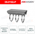 DS-2115ZJ-P Adjustable Steel Horizontal Pole Mount 67-127mm - Hikvision