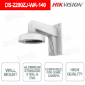 Support mural DS-2200ZJ-WA-140 pour caméras dôme et réseau, blanc - Hikvision