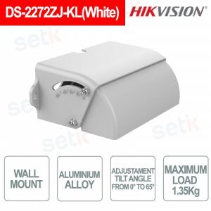 DS-2272ZJ-KL(White) Staffa Parete e Soffitto per Telecamere People Counting Regolabile 0°-65° - Hikvision
