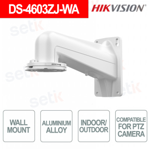 DS-4603ZJ-WA Staffa da Parete per Telecamere PTZ Indoor Outdoor in Lega di Alluminio - Hikvision