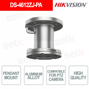 DS-4612ZJ-PA Staffa Pendant Mount per Telecamere PTZ e Videosorveglianza - Hikvision