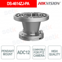 DS-4614ZJ-PA Pole Mount Adapter Bracket for Video Surveillance - Hikvision