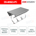 Support de fixation sur poteau en acier galvanisé DS-4650ZJ-PC - Hikvision
