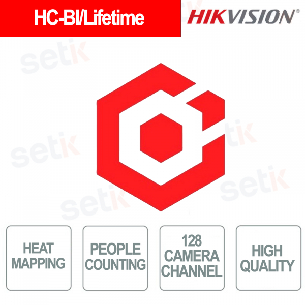 HC-BI/Lifetime Licenza HikCentral Heat Mapping e Conteggio Persone con Report Avanzati - Hikvision