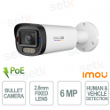IPC-PU5HP-6T0-IMOU Telecamera IP Bullet 6MP 2.8mm PoE Full Color IP67 con Rilevamento AI - Imou