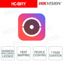 HC-BI/1Y – Licenza Business Intelligence 1 Anno con Heat Mapping e People Counting - Hikvision