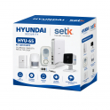 copy of Caméra IP WiFi Hyundai HYU-74 1MP HD 720p avec capteur PIR, vision nocturne infrarouge, audio bidirectionnel et ONVIF