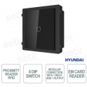 Lecteur RFID NEXTGEN 125 kHz HYU-715-U pour interphone vidéo modulaire IP65 - Hyundai