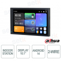 SCP3042A-BZ-S Pannello di Controllo Smart IP 2 Fili Touchscreen 10,1" Android 14 Wi-Fi PoE e Allarme Wireless - Dahua