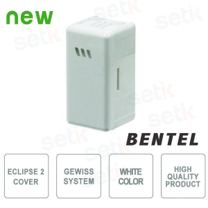 Cover for Eclipse 2 proximity reader - Gewiss System White - Bentel