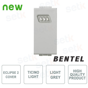 Cover for Eclipse 2 Proximity Readers - Ticino Light Series - Bentel