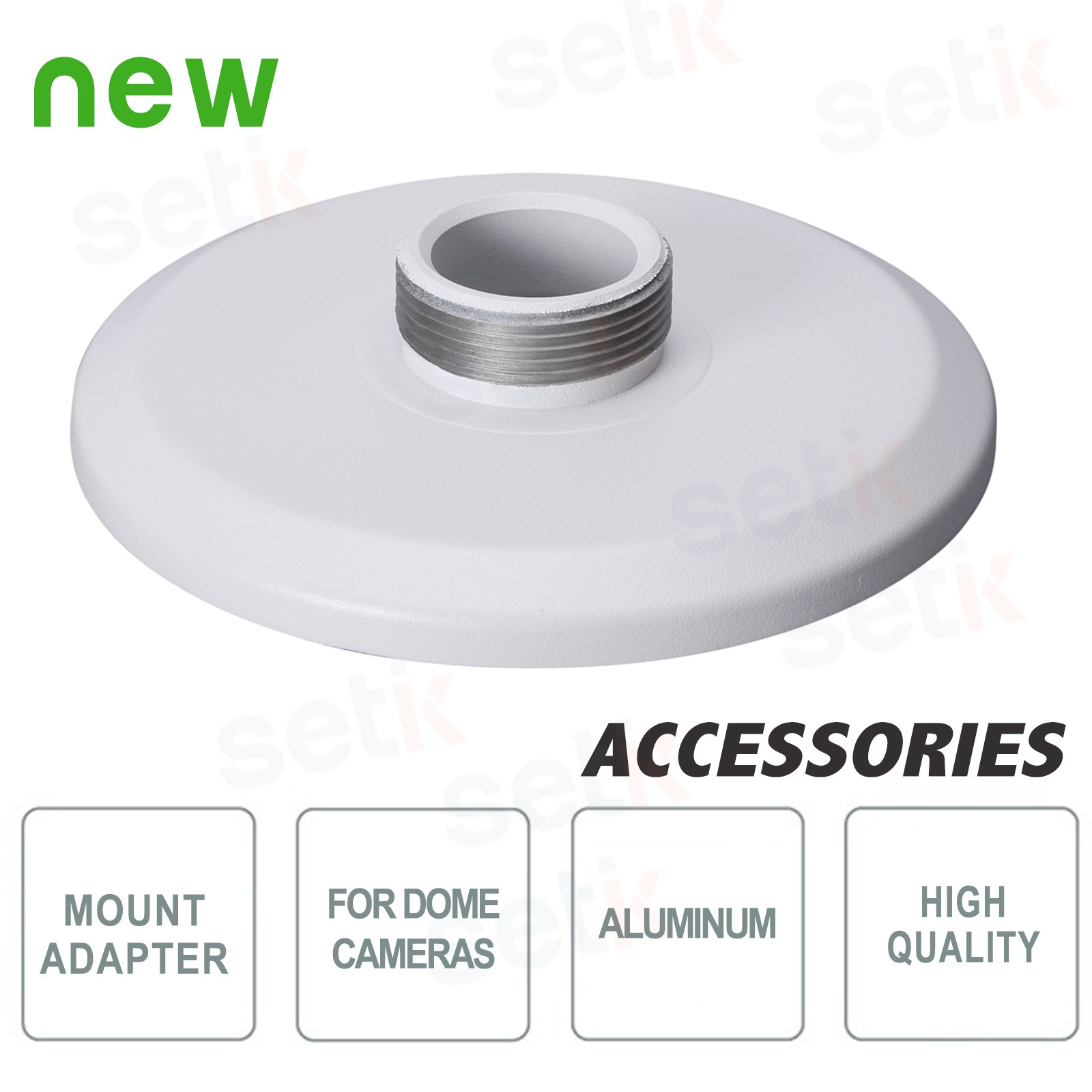 Setik PFA100 - Mount adapter for Dome Dahua Cam - Setik.biz