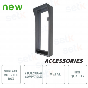 Box and wall canopy for VTO1210C-X - Dahua