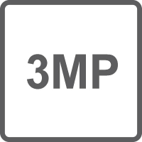 Résolution  3MPX (2048x1536)