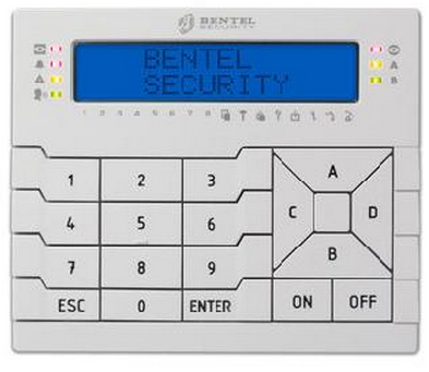 Premium Keyboard - Bentel Bentel Premium Keyboard with LCD display