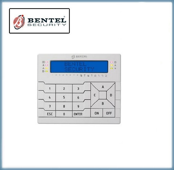 Bentel Premium Keyboard with LCD blu 2-line display